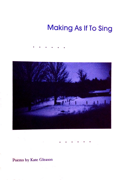 Making as If to Sing